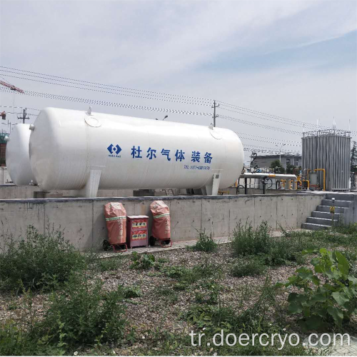 LNG Depolama Tankları Tepe Tıraş İstasyonu